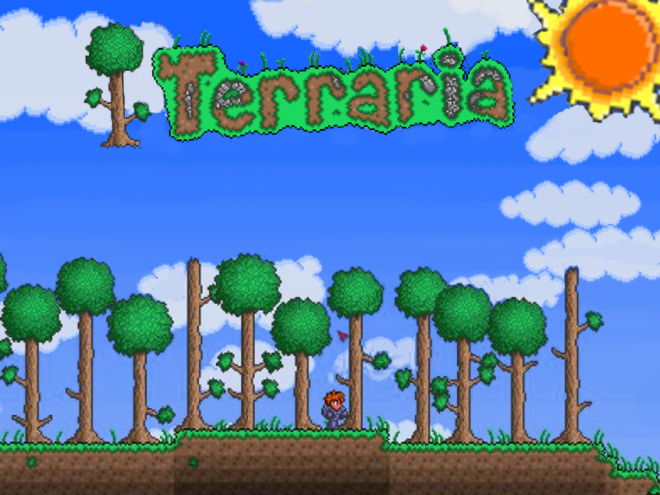 Надпись terraria на прозрачном фоне