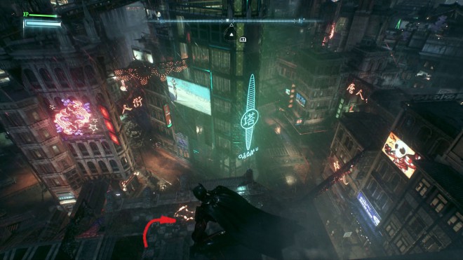 Наследник рыцаря batman arkham knight карта