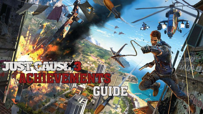 Just cause 3 достижения