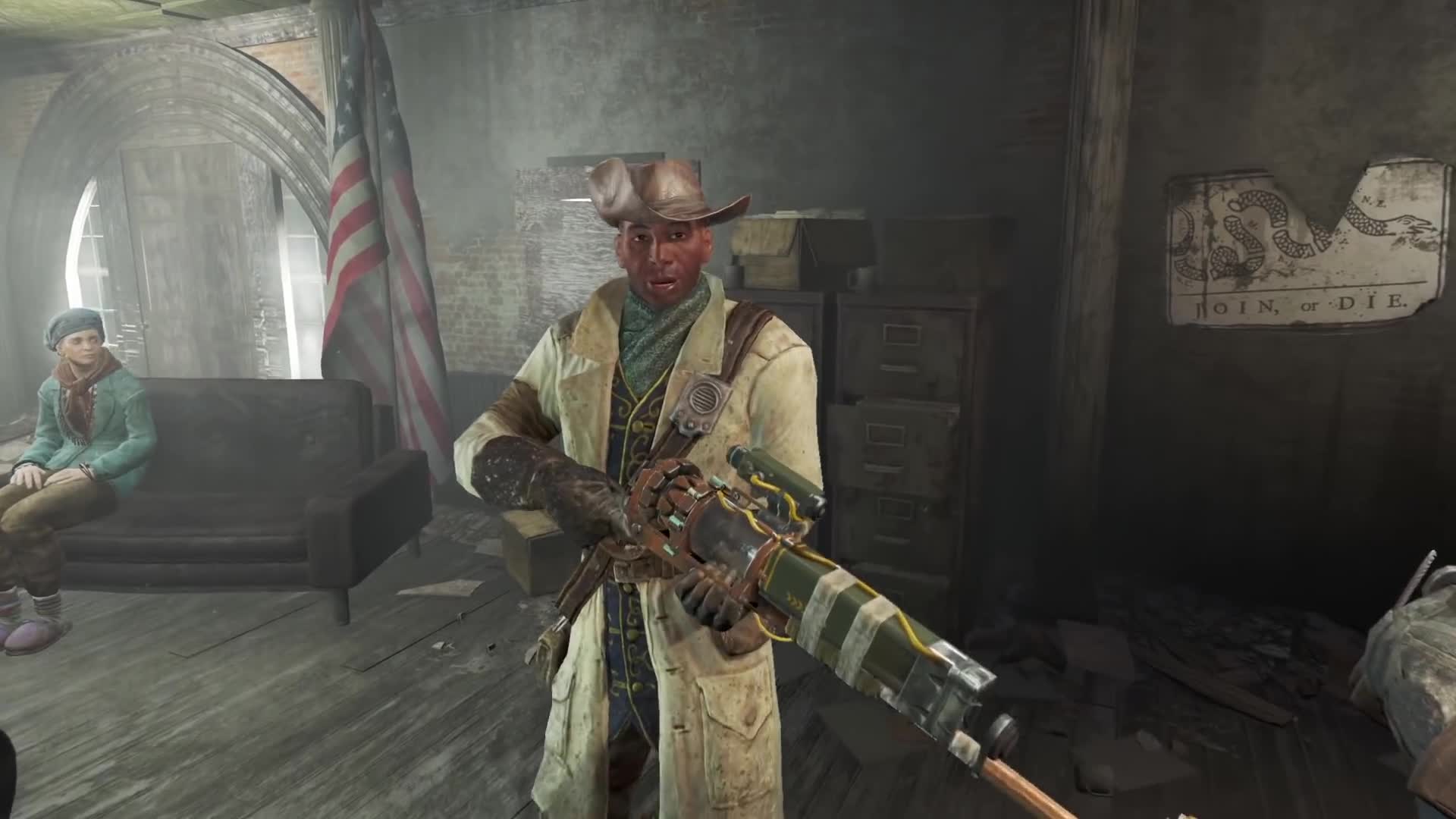 Fallout 4 поговорить с престоном (119) фото